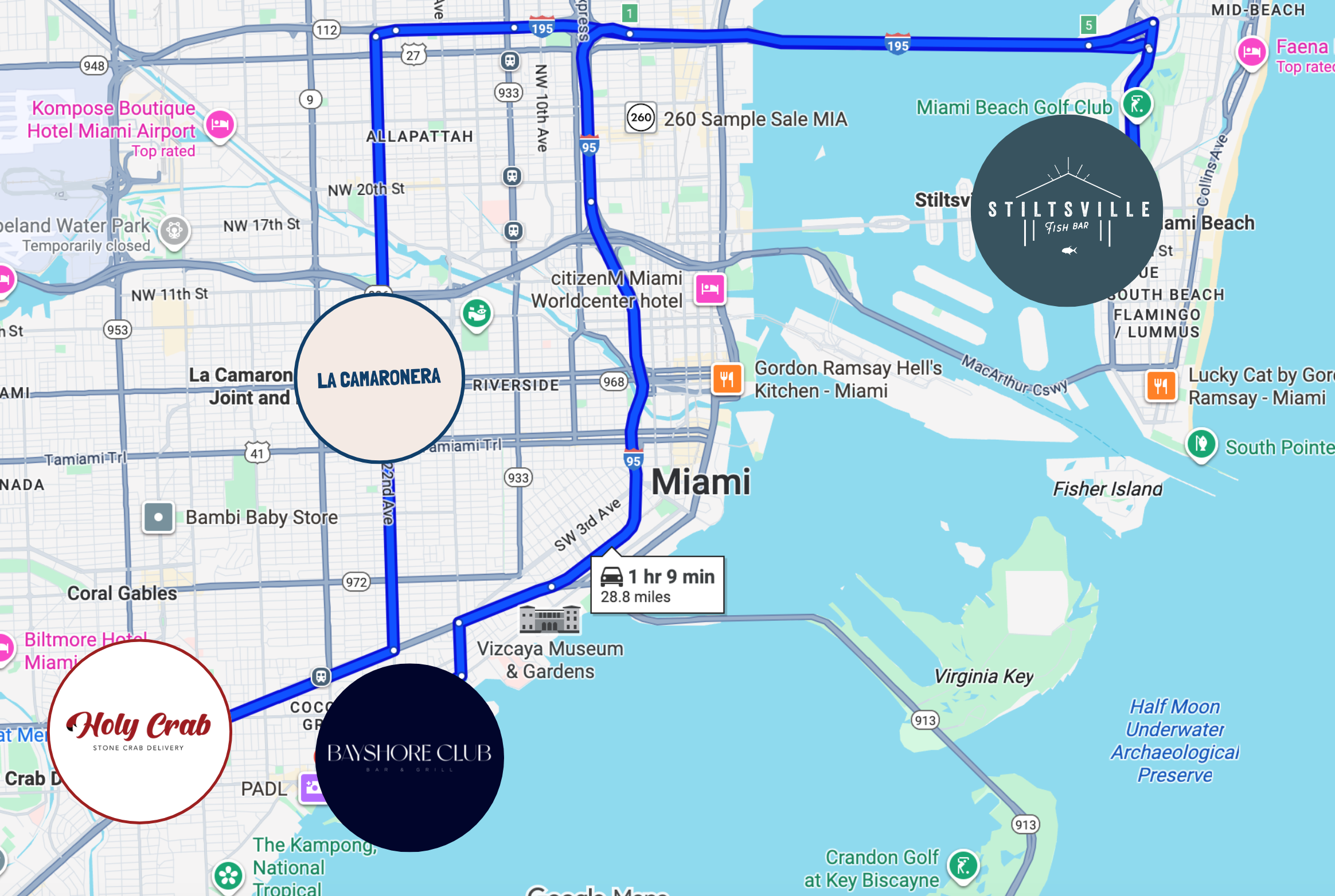 Seafood Spots in Miami