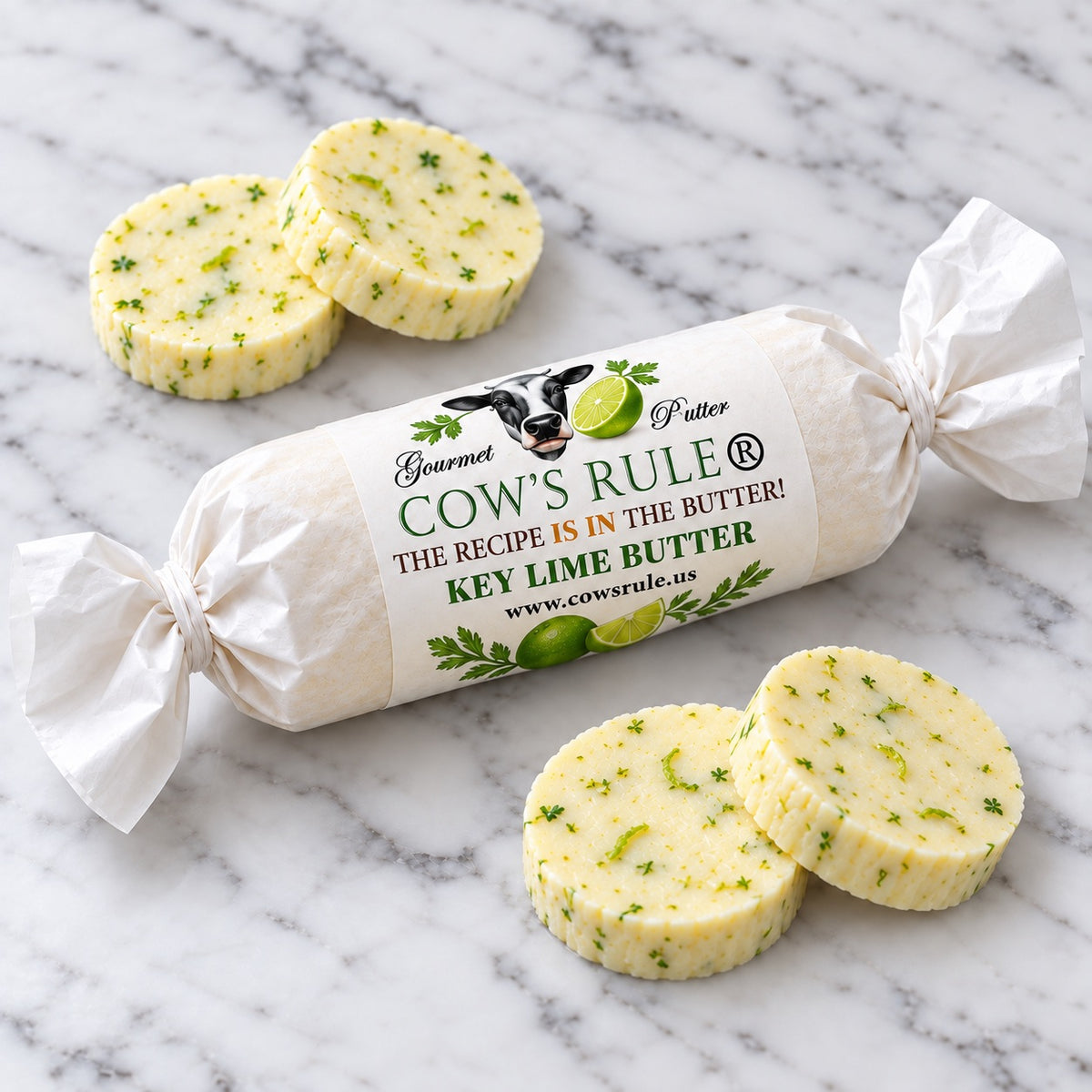 Key Lime Compound Butter - Cow's Rule | 4 oz