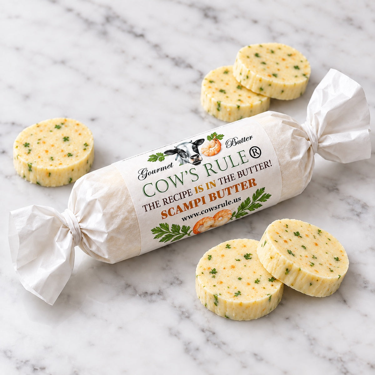 Scampi Compound Butter - Cow's Rule | 4 oz