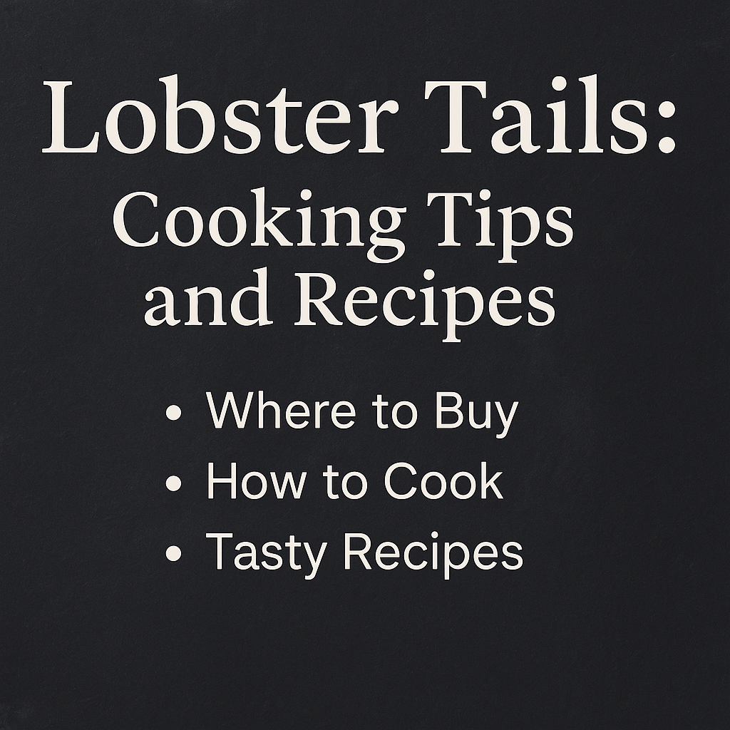 Lobster Tails: Cooking Tips and Recipes