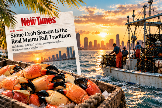 Stone Crab Traps Are Going In: Miami’s Favorite Season Is Almost Here