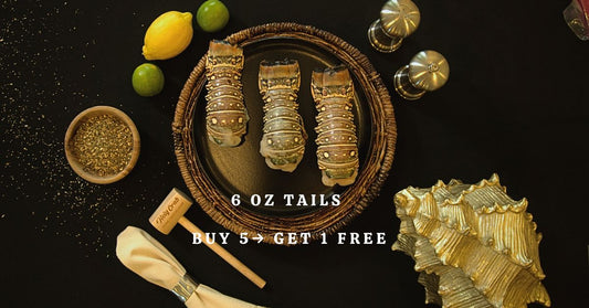 6 oz Fresh Florida Lobster Tails – Premium, Wild-Caught, Shipped to Your Door