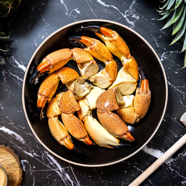 Stone Crab Legs in Bowl