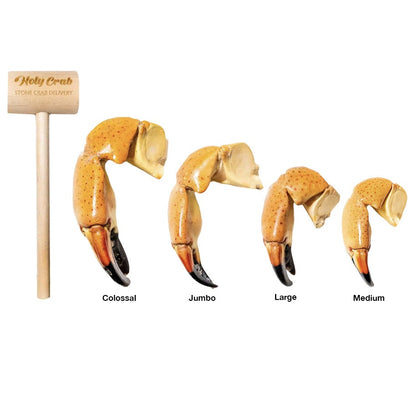 stone crabs sizing