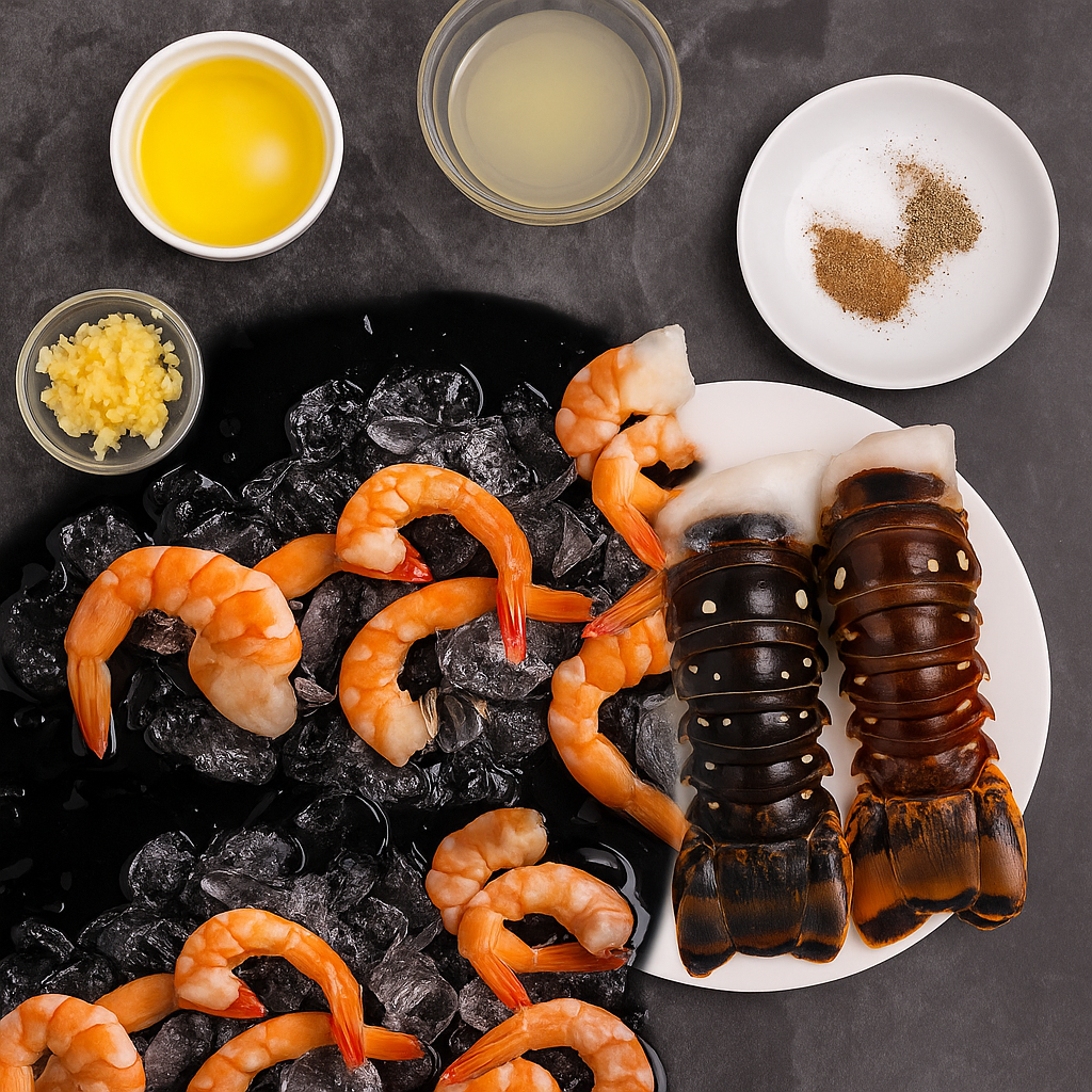 Sunday In The Keys Dinner - Lobster Tails & Jumbo Shrimp - Sunday Special 11/30/25